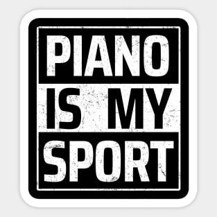 piano Sticker